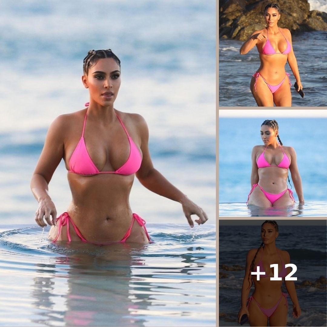 Kim Kardashian Kkw Beauty Photoshoot In Cabo San Lucas 